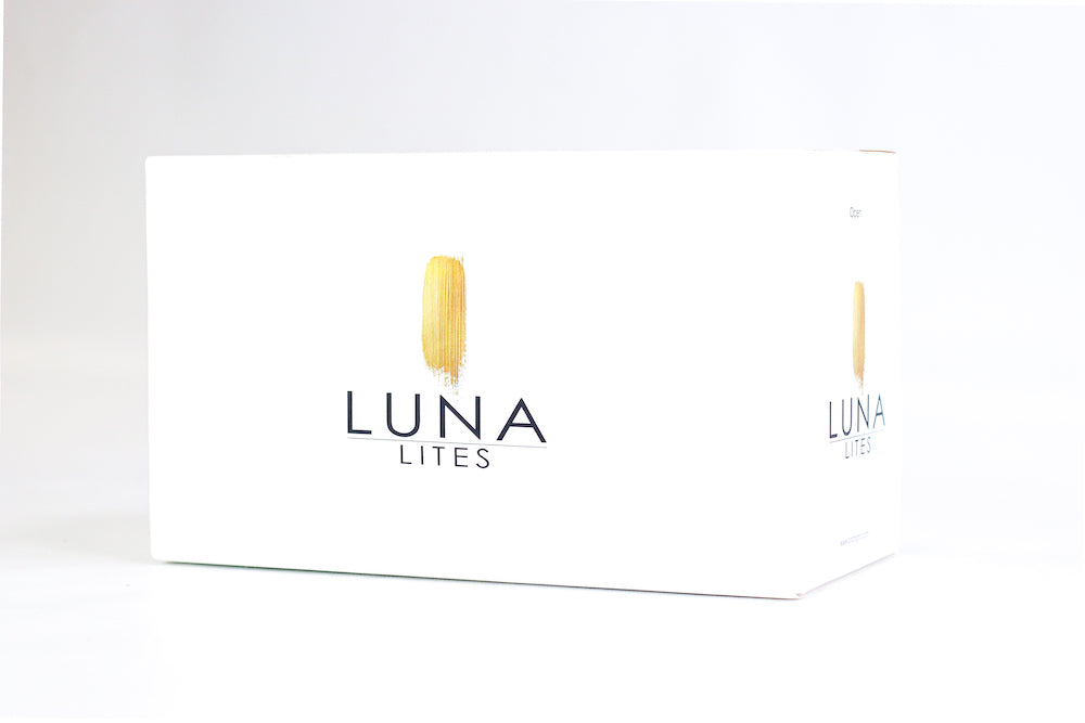 Luna Lites Cotton Pads - Drawer Box - Luna Berk Luna Lites Hair Cotton Pads